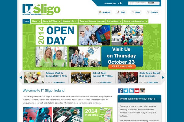 itsligo.ie site used Itsligo2020