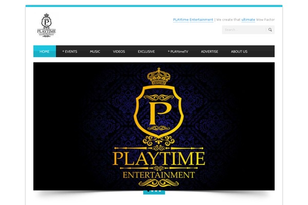 playtime theme websites examples