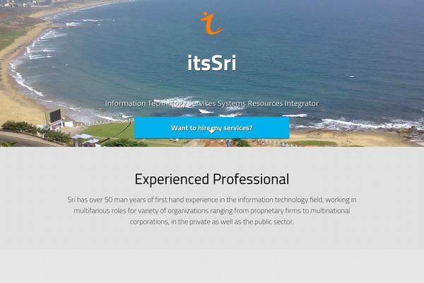 Twenty Seventeen theme site design template sample