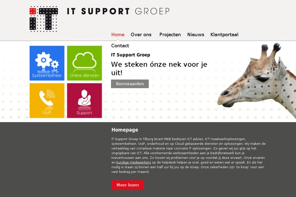 itsupportgroep.nl site used Hallo