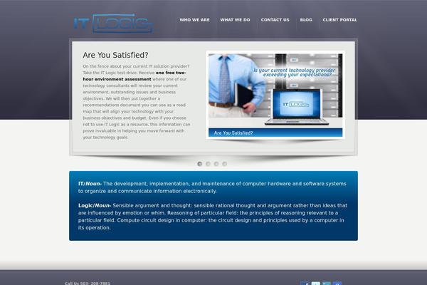 Karma theme site design template sample