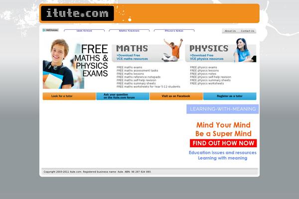 itute.com site used Itute