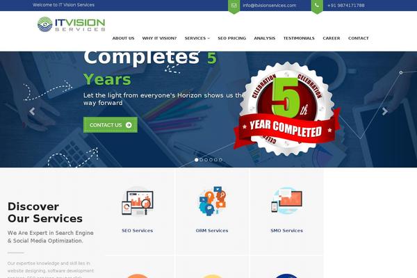 itvisionservices.com site used Itvision