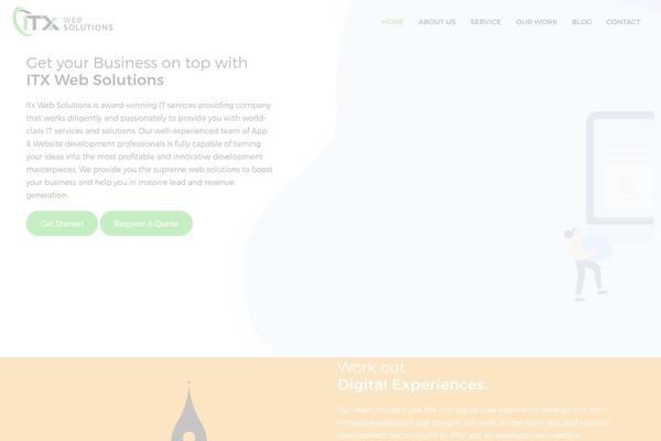 Creativa theme site design template sample