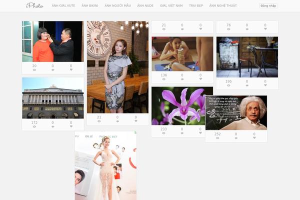 Iphoto theme site design template sample