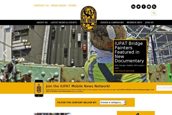iupat.org site used Iupat