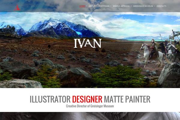 ivancavini.com site used Fantasyposters
