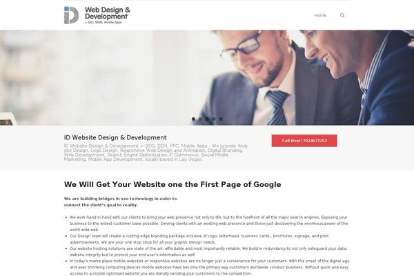 Twenty Seventeen theme site design template sample