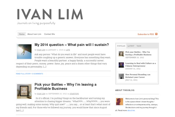 Canvas theme site design template sample
