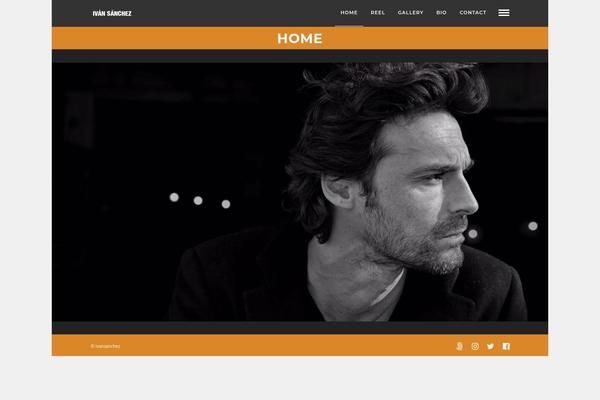 Photography theme site design template sample