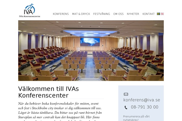 Iva theme site design template sample