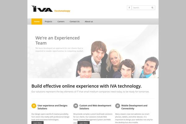 ivatechnology.com site used Backbone