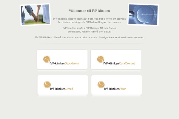 ivfkliniken.se site used Ivfkliniken-start