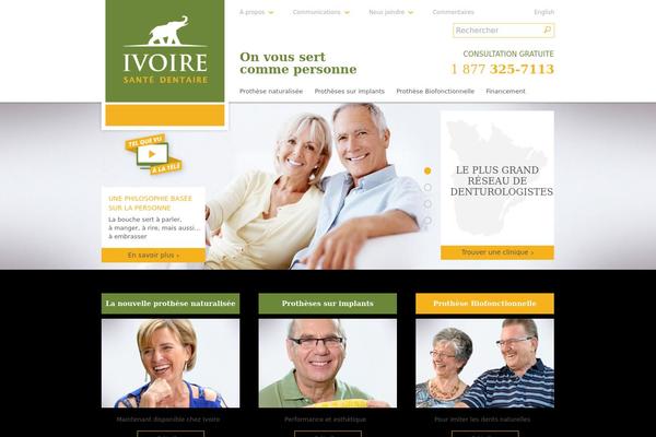 ivoire.ca site used Ivoire