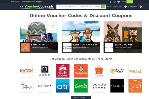ivouchercodes.ph site used Clipper
