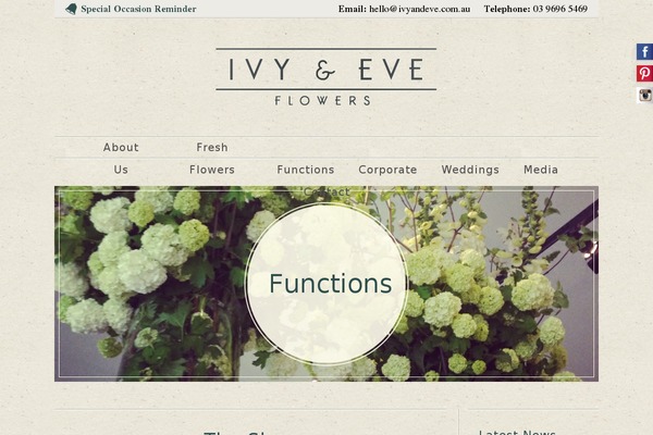 ivyandeve.com.au site used Ivyeve