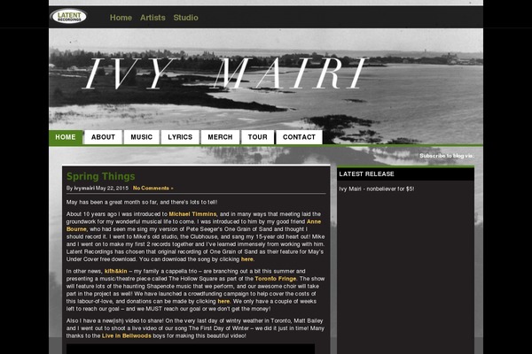 ivymairi.com site used Latentrecordings