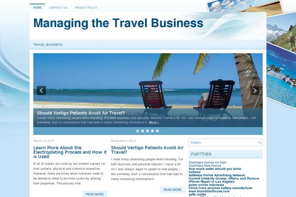 Travelwp theme site design template sample
