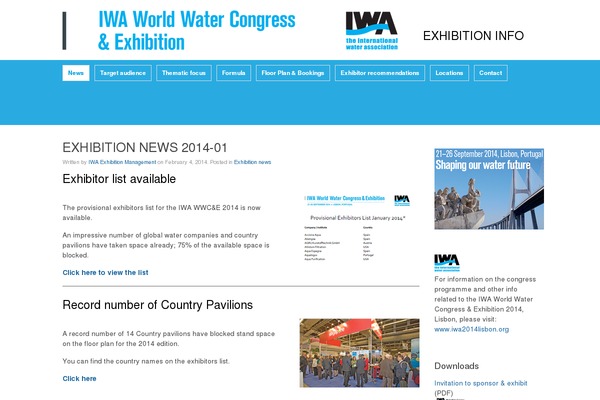 iwa-exhibitions.com site used Minimal-2017