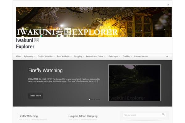 evolve theme site design template sample