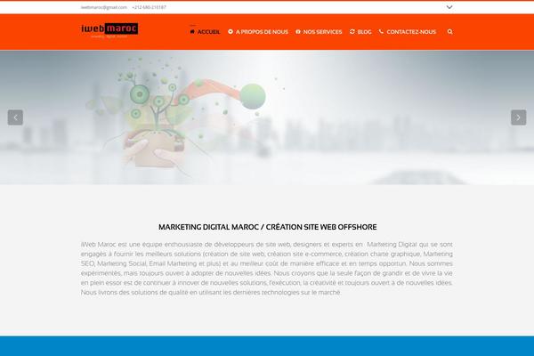 iweb theme websites examples