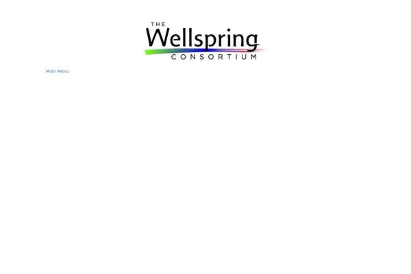 Wellspring theme site design template sample