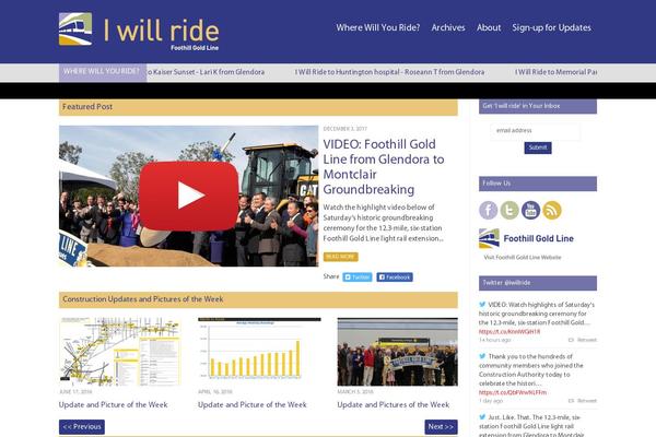 Site using Advanced Responsive Video Embedder plugin