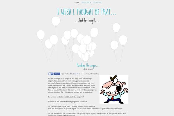 iwishithoughtofthat.com site used Balloons-wpcom