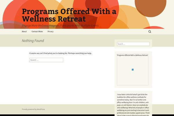 Twenty Thirteen theme site design template sample