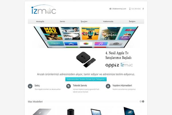 Aqua theme site design template sample