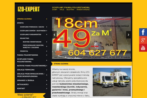 izo-expert.pl site used Kube402