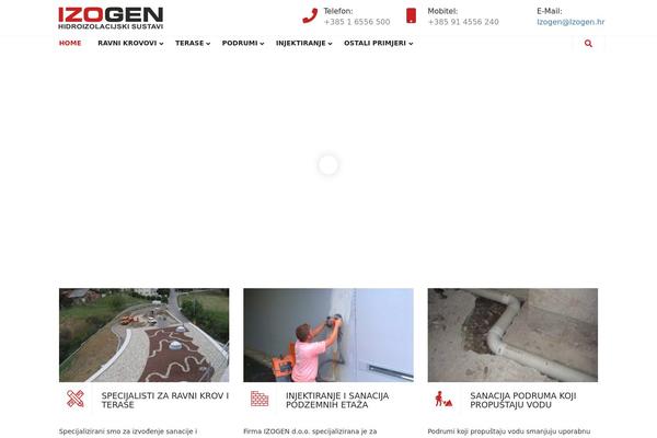 izogen.hr site used Buildark