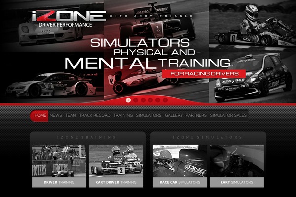 izoneperformance.com site used Izone