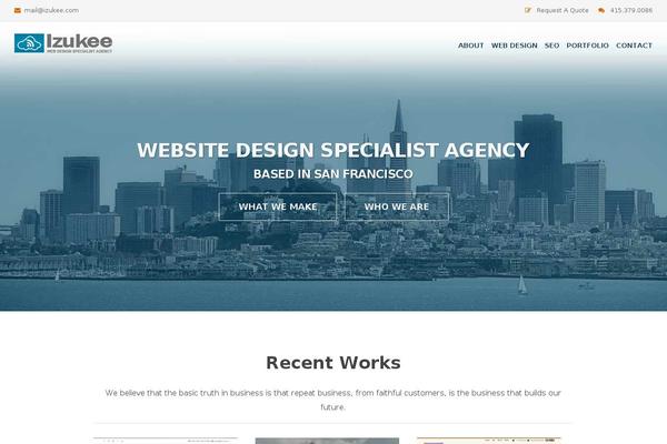 Avada theme site design template sample