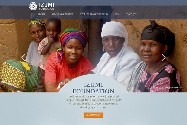 izumi.org site used Izumi