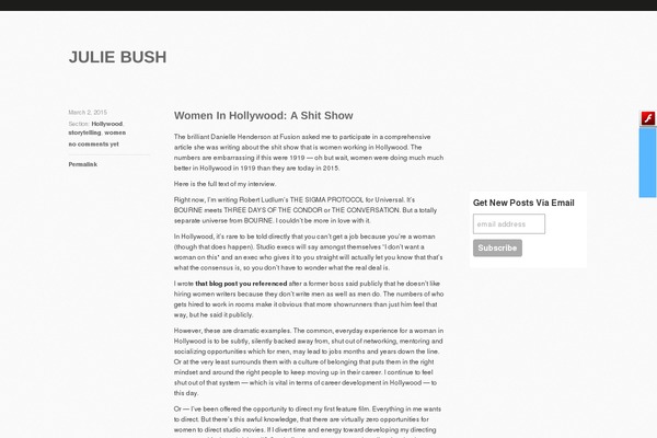 j-bush.com site used Theophilus-wordpress-theme-master