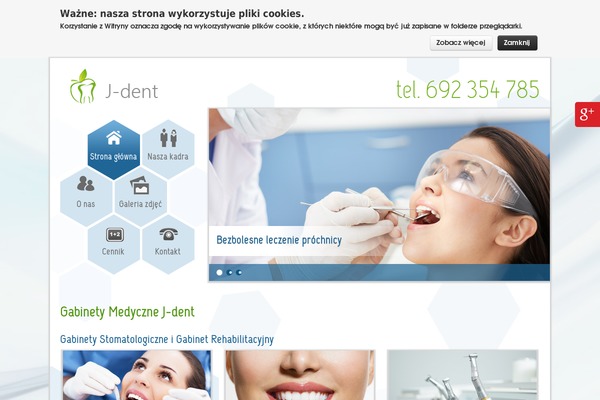 j-dent.com.pl site used Medycyna