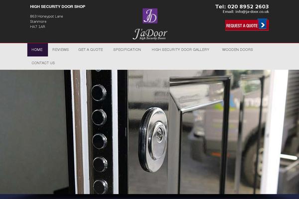 ja-door.co.uk site used Ja-door