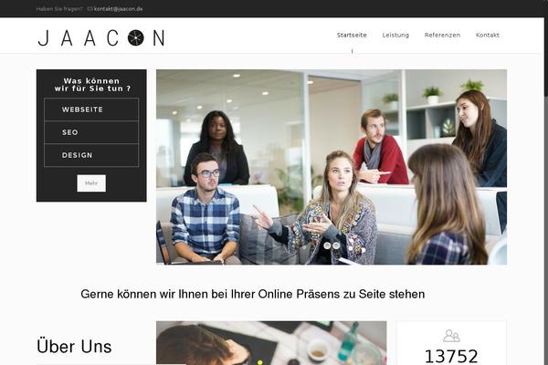 BeTheme Child theme site design template sample