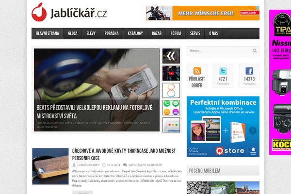 jablickar.cz site used Lsa8-jablickar