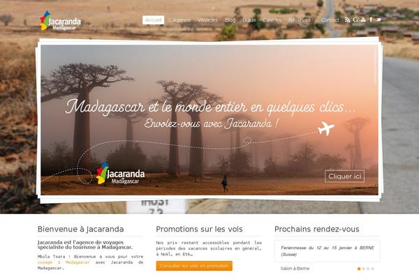 jacaranda.fr site used Jacaranda