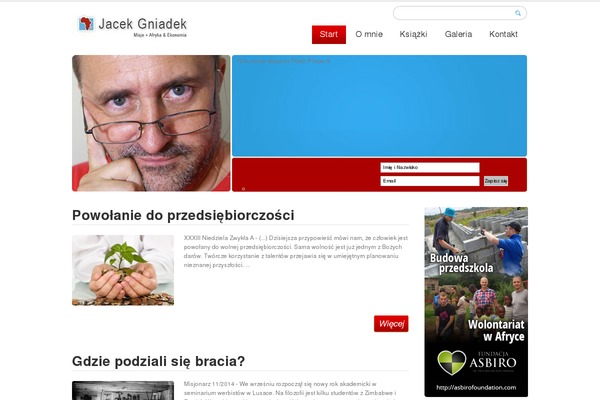 jacekgniadek.com site used Theme1288