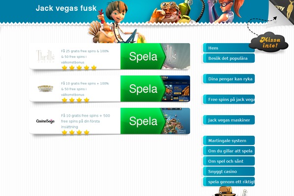 jack-vegas-fusk.se site used Casinotheme2