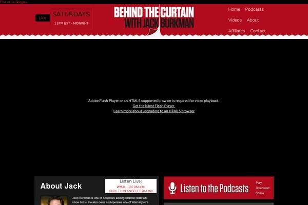 jackburkmanradio.com site used Freshstart