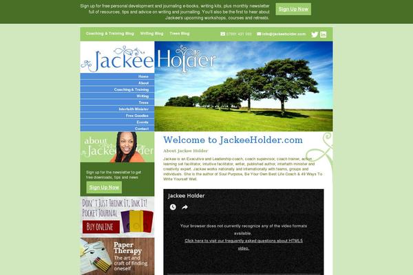 jackeeholder.com site used Jackee