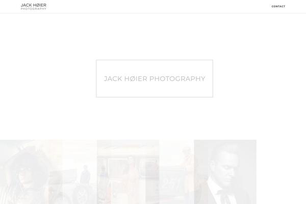 Photography theme site design template sample