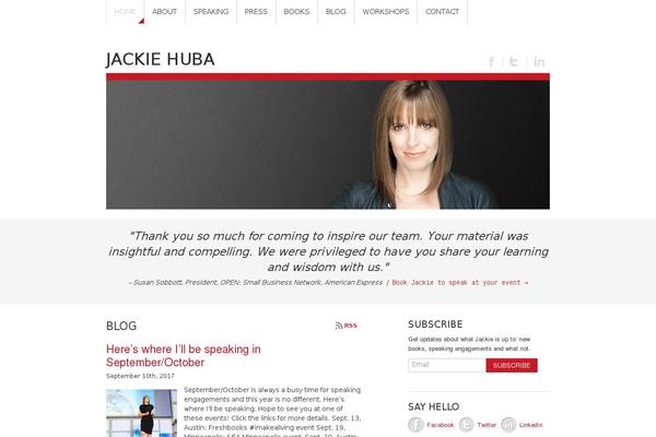 jackiehuba.com site used Jackiehuba