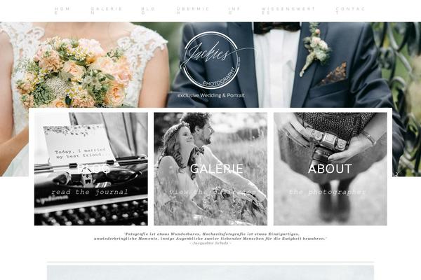 ProPhoto 5 theme site design template sample