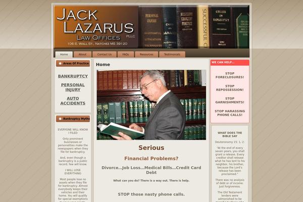 jacklazarus.com site used Lawyers_office_wp_theme