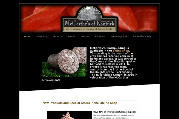 jackmccarthy.ie site used Mccarthy_theme_2023